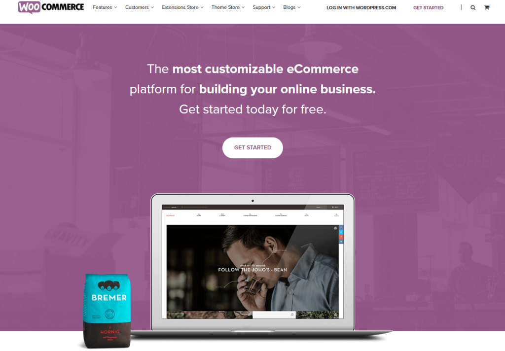 WooCommerce 플러그인 홈페이지 개요