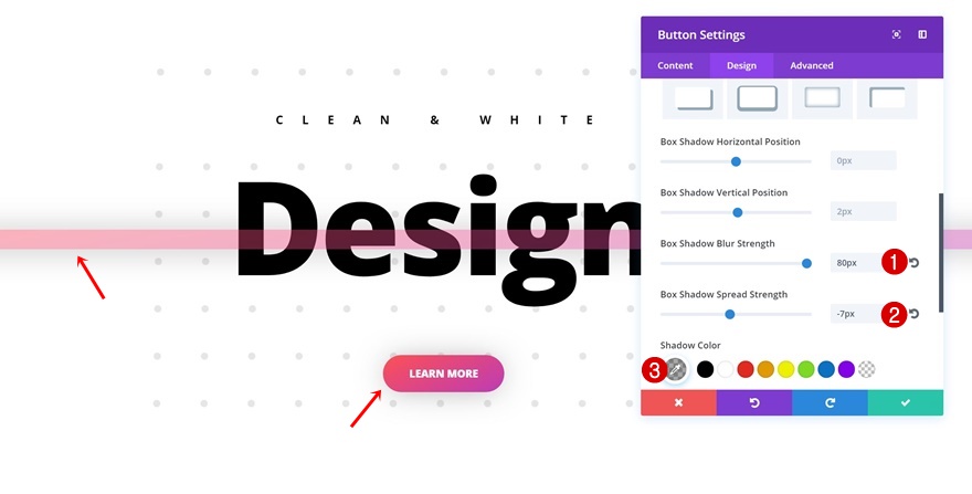 чистый и абстрактный дизайн