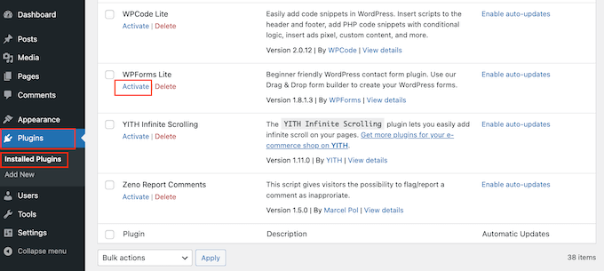 Jak zainstalować i aktywować wtyczkę WordPress How to instal and activate a WordPress plugin