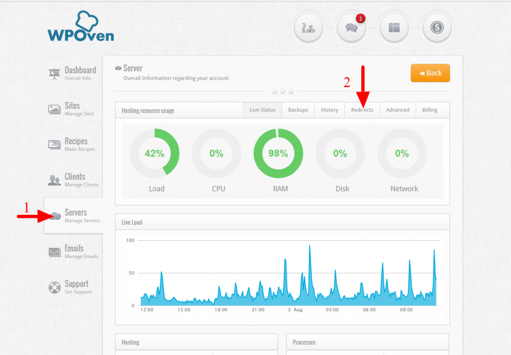 WordPress URL을 리디렉션하는 방법? 6 가장 좋은 방법 3 WPOven redirect 1 How To Redirect A WordPress URL? 6 Best Methods
