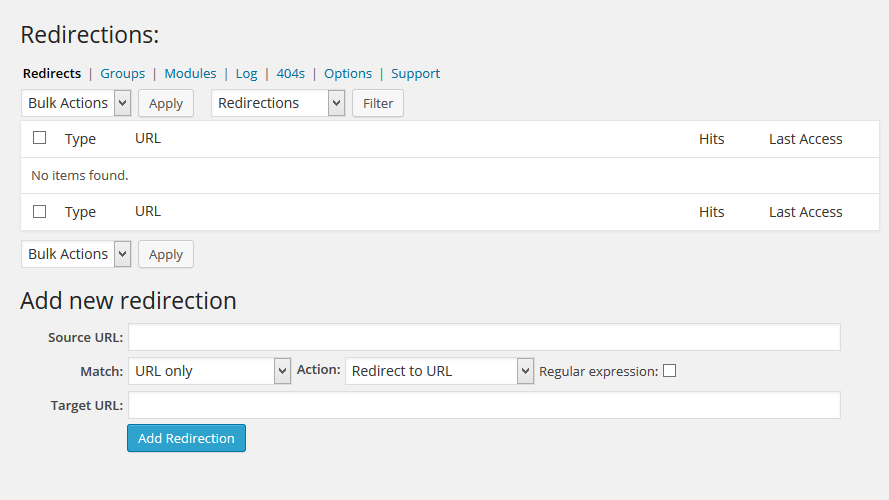 WordPress 리디렉션 플러그인 설정 방법 4 WordPress redirect plugin