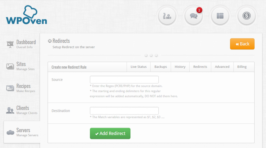 WordPress URL을 리디렉션하는 방법? 6 가장 좋은 방법 5 WPOven redirect 3 How To Redirect A WordPress URL? 6 Best Methods
