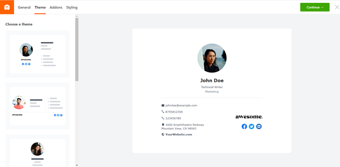конструктор электронной подписи email signature builder