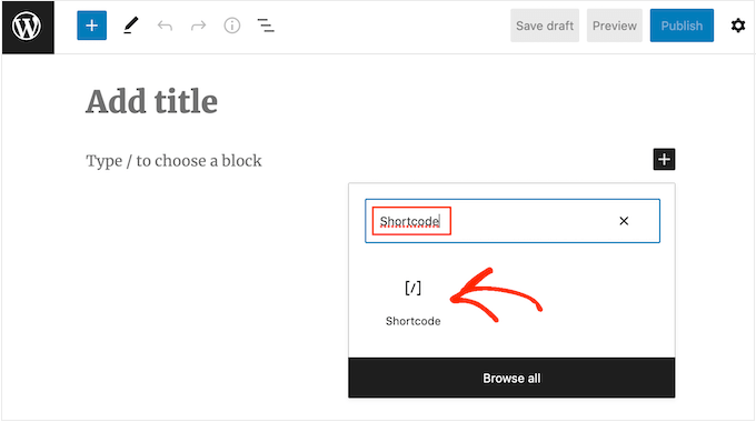 Cum să adăugați un bloc de coduri scurte la WordPress How to add a shortcode block to WordPress