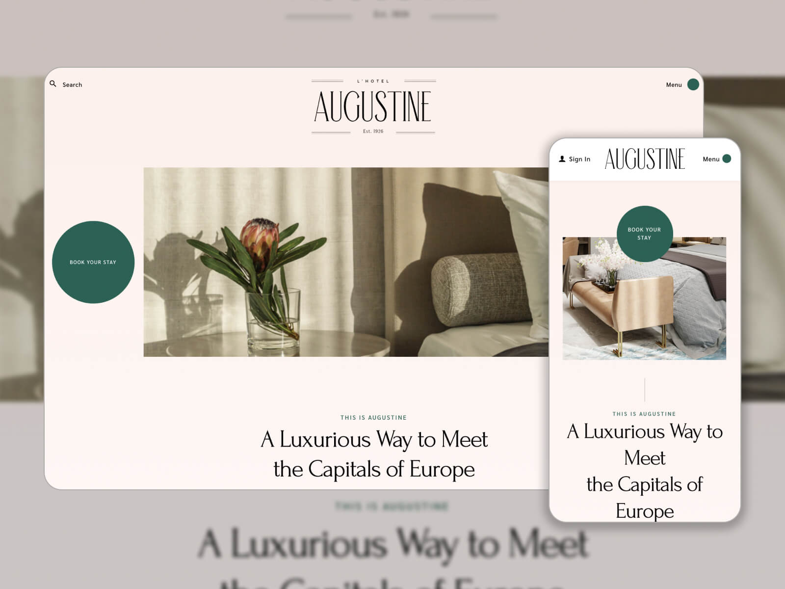 Collage of Augustine - เทมเพลต BnB WordPress ที่ตอบสนองและพร้อมใช้งานเรตินาในโทนสีเงิน สีเทาสลัว เปลือกเปลือกหอย สลาเทกราย์สีเข้ม และสีเทาเข้ม