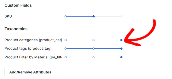 กำหนดน้ำหนักให้กับฟิลด์ที่เพิ่ม Assign weight to the added fields