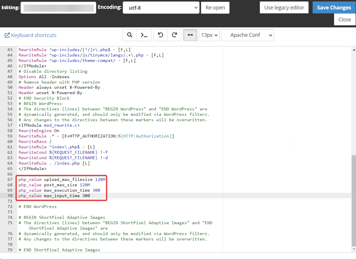 การแก้ไขไฟล์ htaccess - ลิงก์ที่คุณติดตามหมดอายุแล้ว