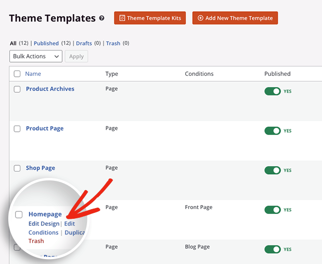 edithomepageseedprod SeedProd edit home page in SeedProd