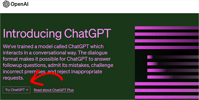 Încearcă ChatGPT Try ChatGPT