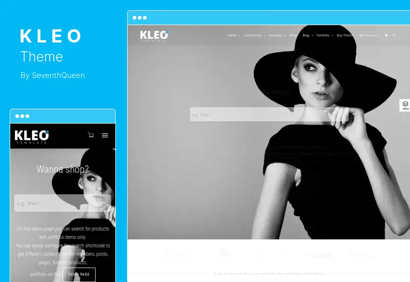Tema KLEO - Focado na comunidade profissional, tema BuddyPress multiuso para WordPress