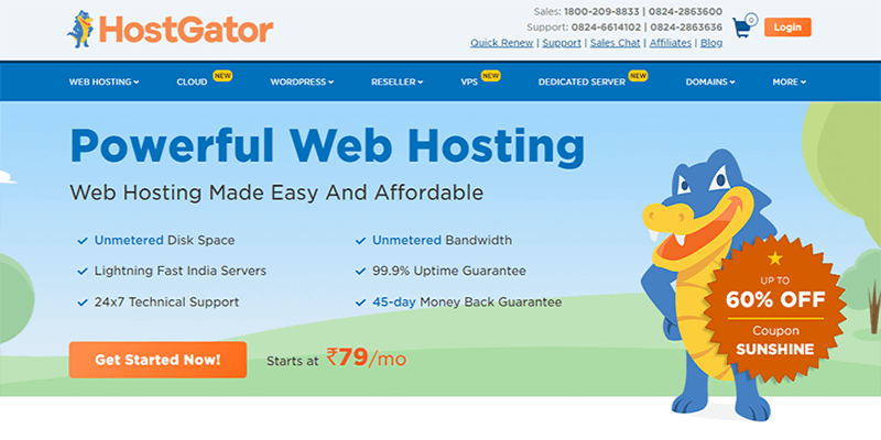 7 Platform Cloud Hosting WordPress Terbaik Tahun 2023 5 hostgator 125