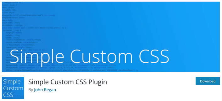 Простой пользовательский CSS