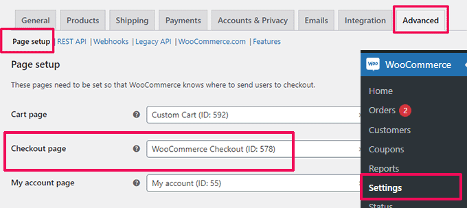 Utilice su página de pago personalizada Use your custom checkout page