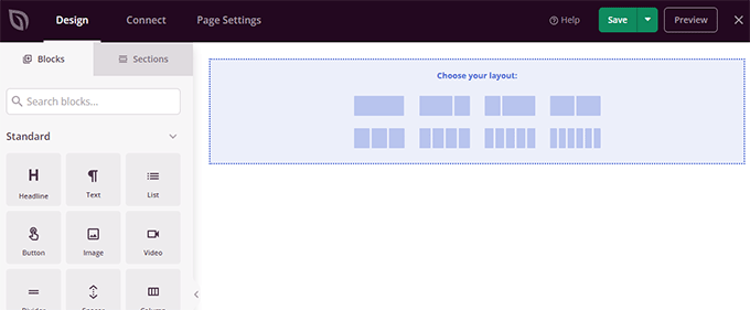 Creador de páginas lanzado Page builder launched