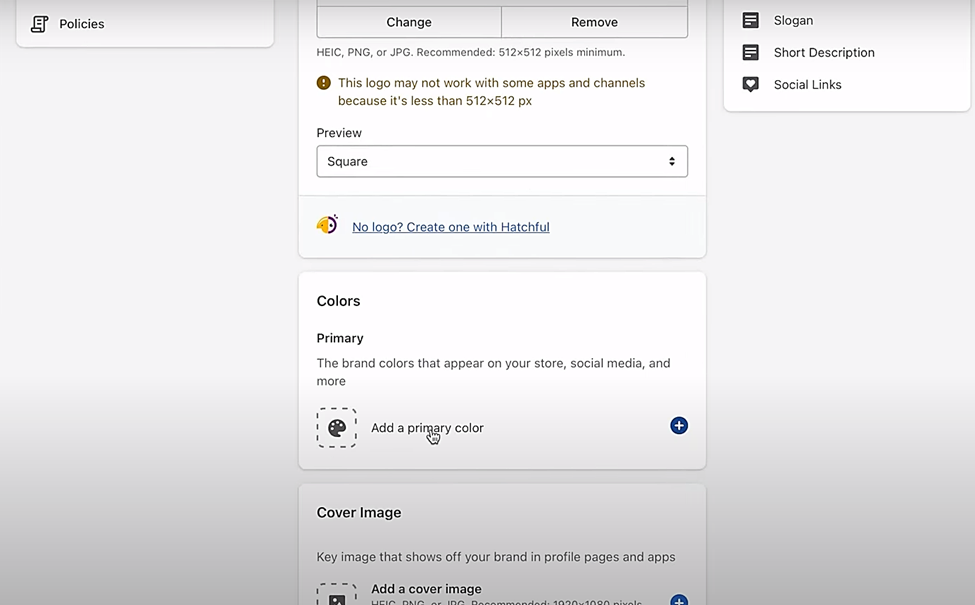 Revisão da personalização do Shopify Starter Plan.