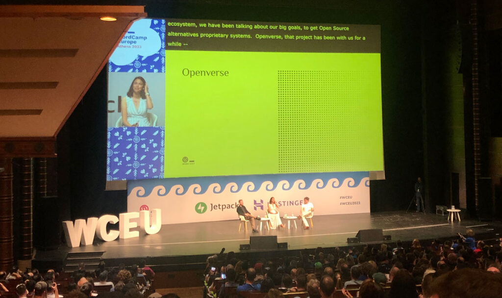 Wordcamp Europe 2023 基調講演