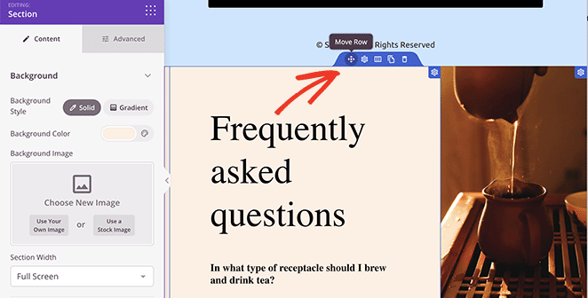 СидПрод Move FAQ section