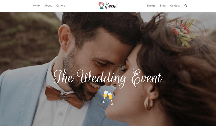 2023 年のイベント管理とチケット予約のベスト WordPress テーマ 9 6 oceanwp wedding event 33