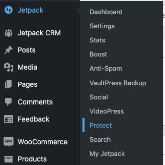 Jetpack ผ่าน WordPress Dashboard