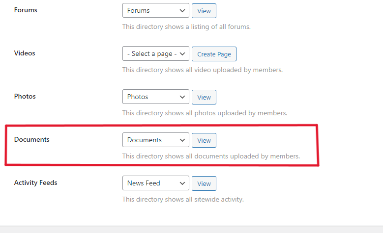 Încărcarea documentelor BuddyBoss