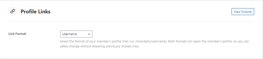 Înregistrare URL personalizată BuddyBoss
