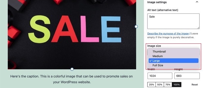 WordPress 自动创建不同尺寸的图像副本 WordPress Automatically Creates Copies of Your Images in Different Sizes