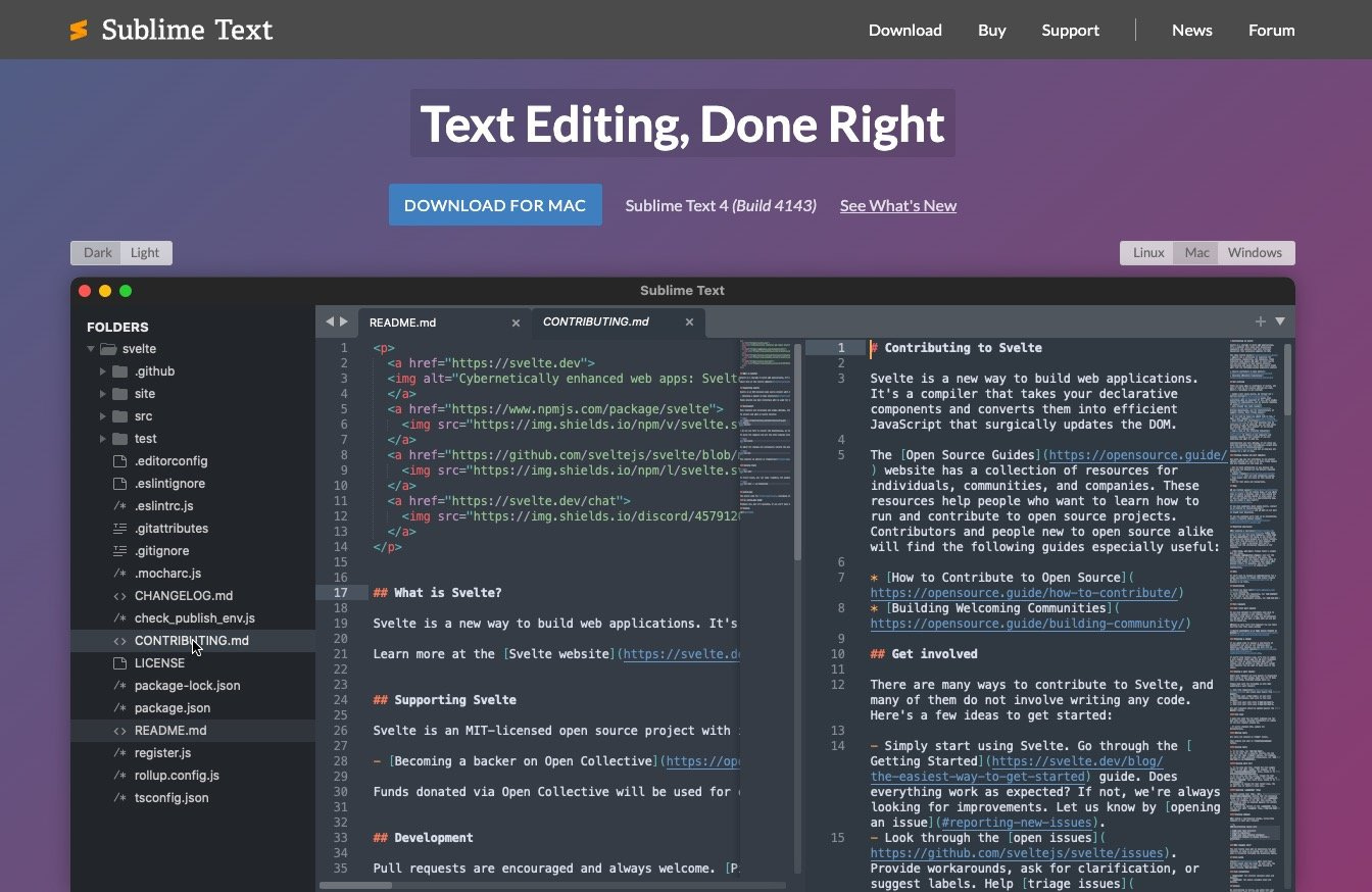 Sublime Text è considerato da molti sviluppatori il miglior editor di codice per i progetti WordPress.