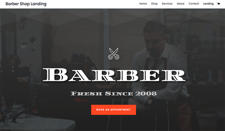 I 9 migliori modelli di siti web per barbieri nel 2023 3 divi barber 51