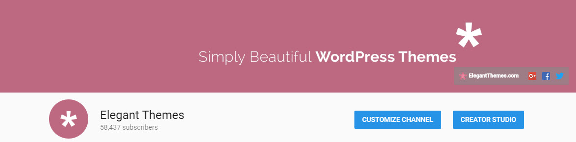 Saluran YouTube WordPress Terbaik