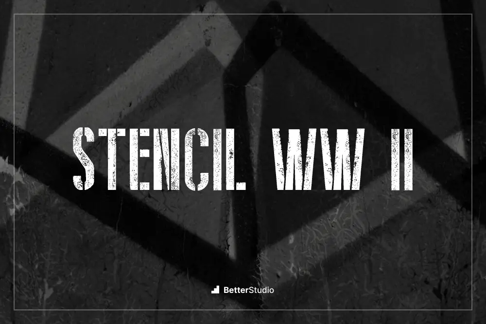 스텐실 WW II -