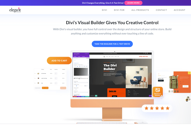 Divi 及其 WooCommerce Builder - 来源:Elegantthemes.com