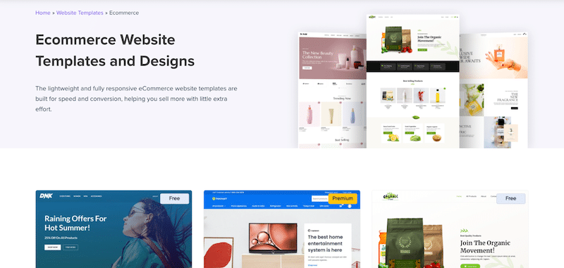 WooCommerce 的 Astra 主题和模板 - 来源:Astra