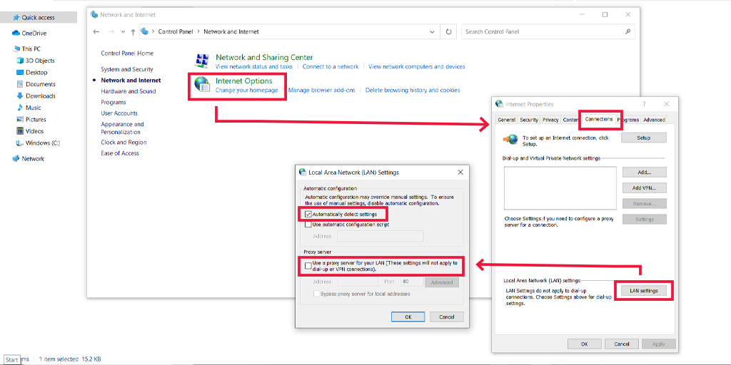 Chrome 6 で「ERR_CONNECTION_CLOSED」を修正する 11 の最良の方法 How to disable a proxy server in Windows