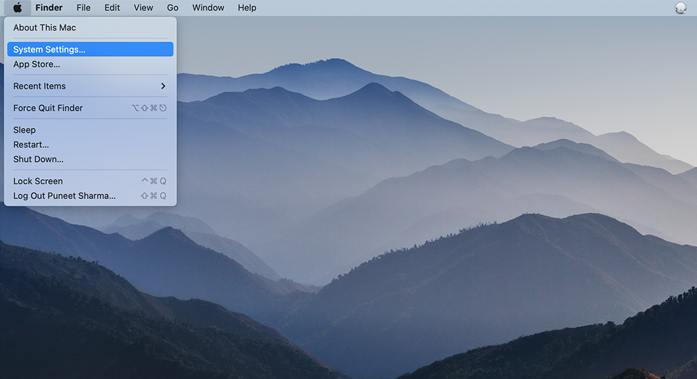 كيفية إصلاح خطأ DNS_PROBE_FINISHED_BAD_CONFIG؟ (10 طرق) 11 System preferences in Mac