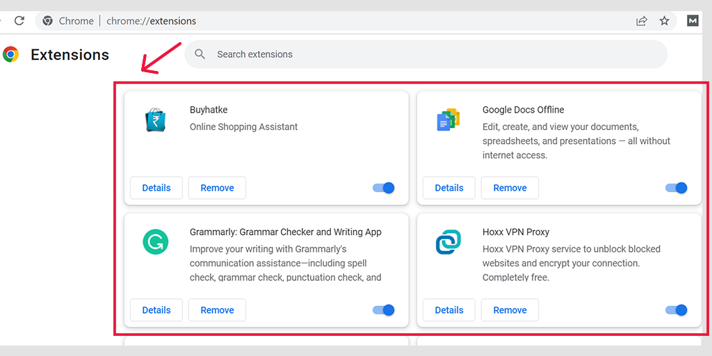 أفضل 11 طريقة لإصلاح "ERR_CONNECTION_CLOSED" في Chrome 5 List of chrome extensions