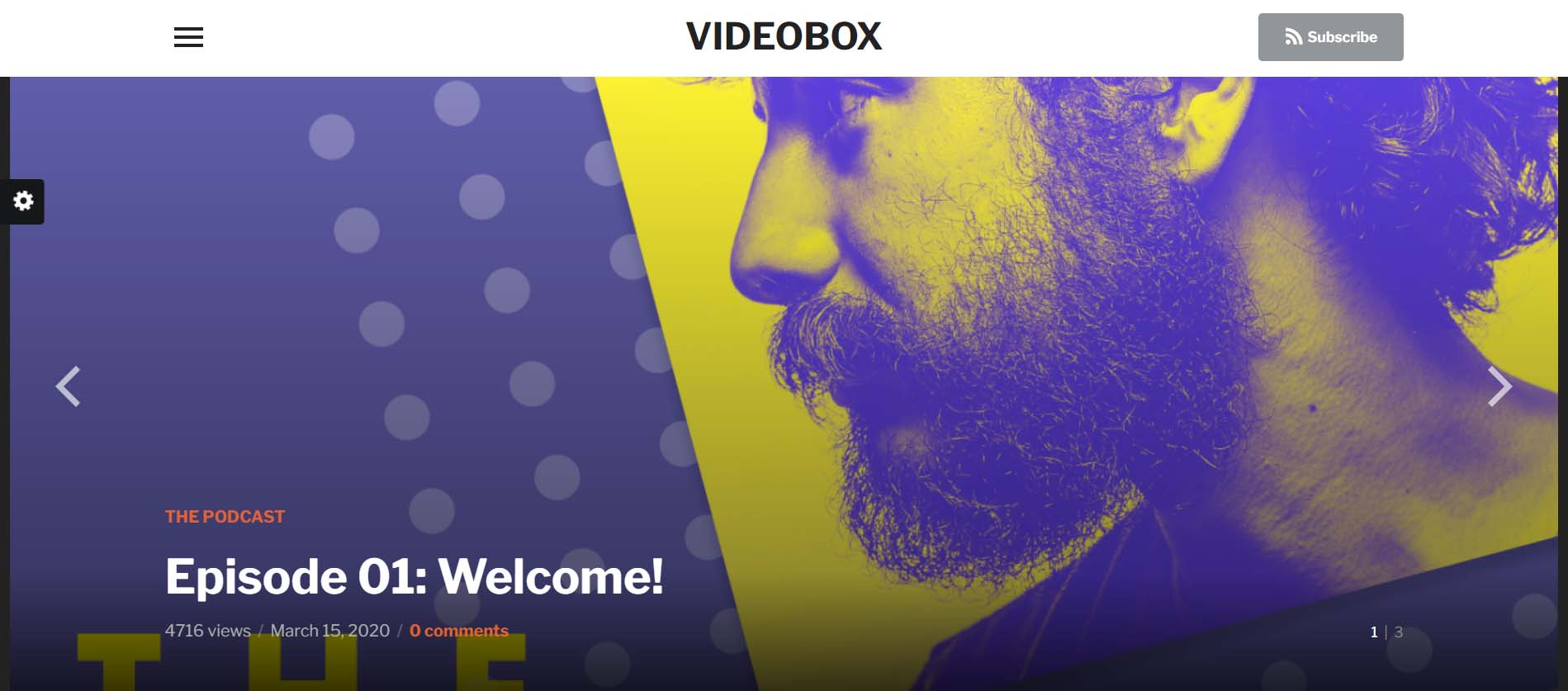 VideoBox หนึ่งในธีม WordPress ที่ดีที่สุดสำหรับพ็อดคาสท์