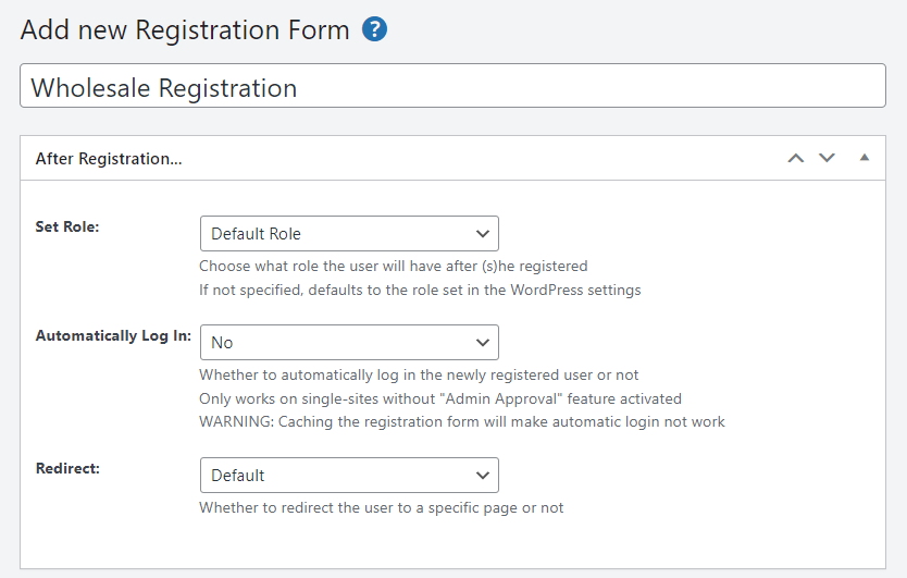 pendaftaran baru-menyesuaikan halaman login WordPress