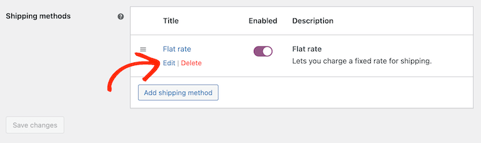 Bir WooCommerce otomotiv mağazasına gönderim yöntemlerini düzenleme Editing shipping methods to a WooCommerce automotive store