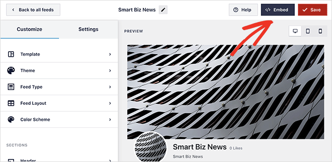 embedfacebookvideofeed SeedProd embed Facebook feed