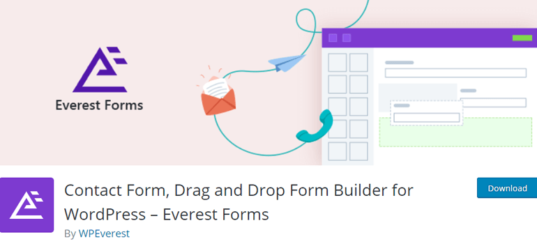 Everest Forms WordPress 籌款插件