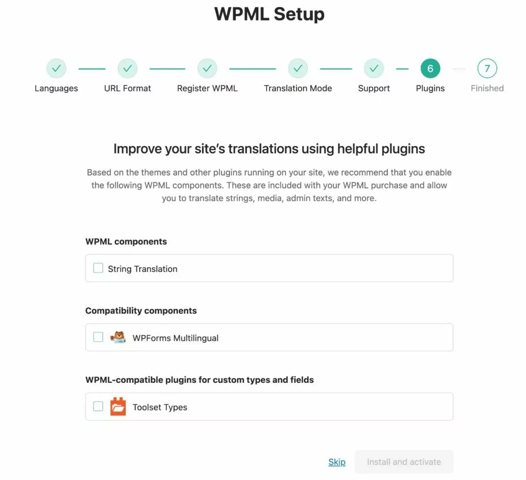 WPML 翻译兼容性