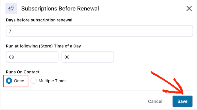 配置 WooCommerce 订阅提醒电子邮件 Configuring the WooCommerce subscription reminder email