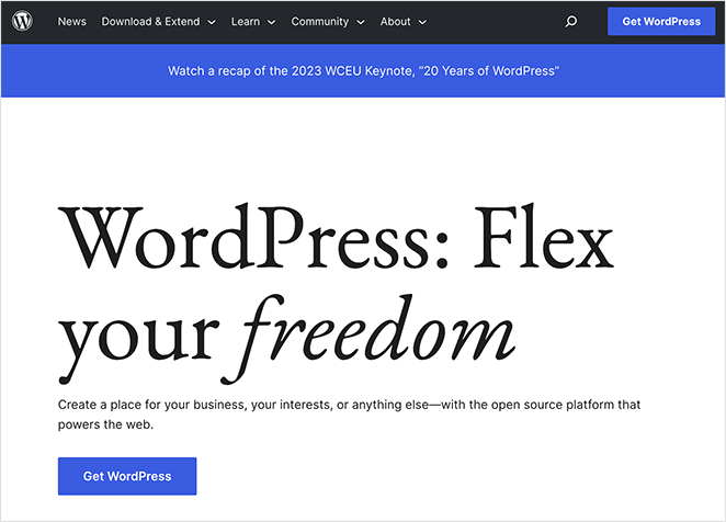 Beranda WordPress - SeedProd WordPress homepage
