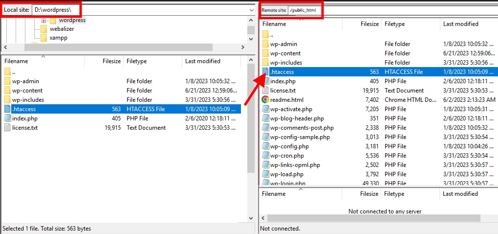 переместить htaccess на удаленный сайт, отключить просмотр каталогов в wordpress