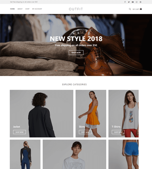 Настроить бесплатный магазин WordPress