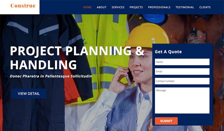 16 최고의 인테리어 디자이너 및 건축가 WordPress 테마 및 템플릿 2023 11 construction