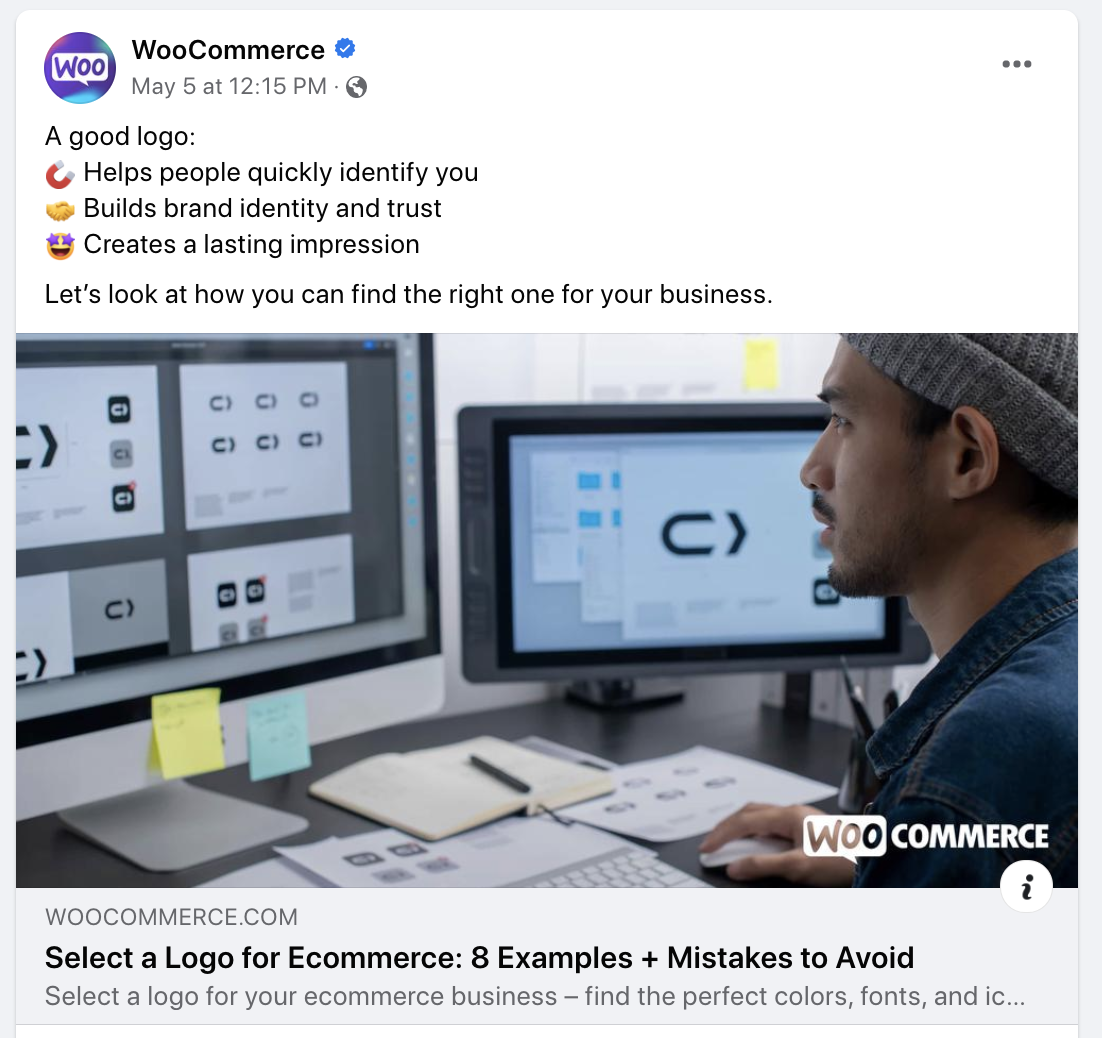 WooCommerce'den Facebook gönderisi