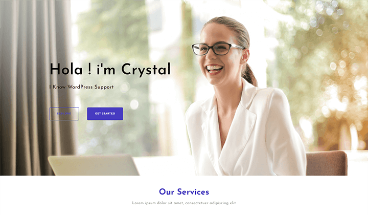 2023 年 SaaS アプリ企業の Web サイトに最適な WordPress テーマ 14 15 portfolioline-image