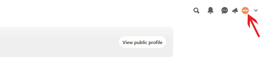 Apri il profilo Pinterest