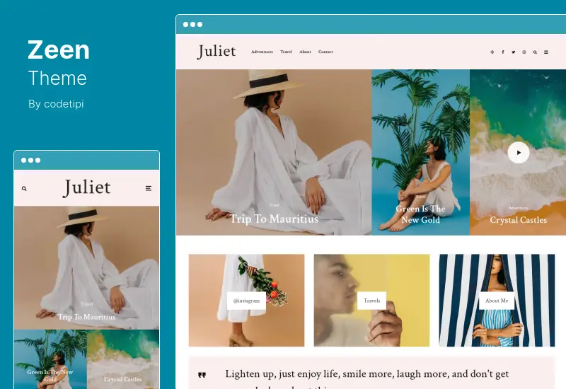 Zeen テーマ - 新聞雑誌ニュースブログ WordPress テーマ